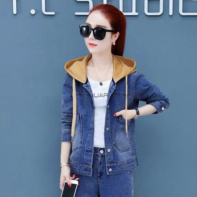 ÁO KHOÁC JEAN PHỐI NÓN VÀNG - NK324